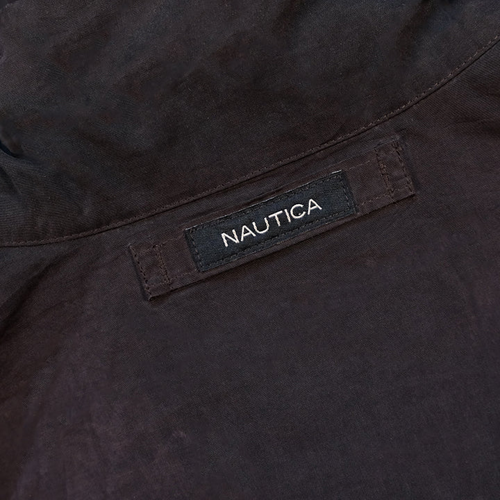 Vintage Nautica Sleeve Patch Jacket - M