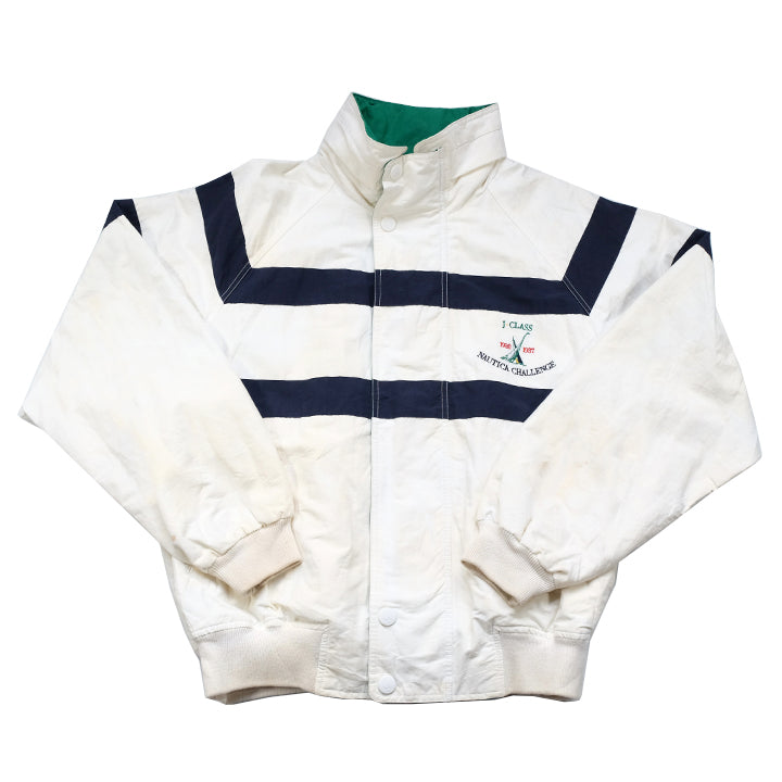 Vintage Nautica J-Class Embroidered Spell Out Jacket - XL