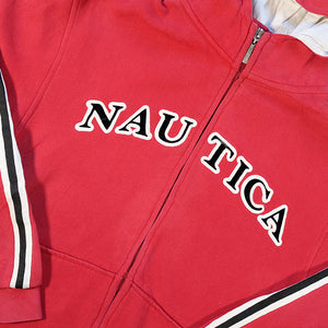 Vintage Nautica Spell Out Hoodie - S