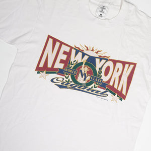 Vintage New York Spell Out Single Stitch T-Shirt - M