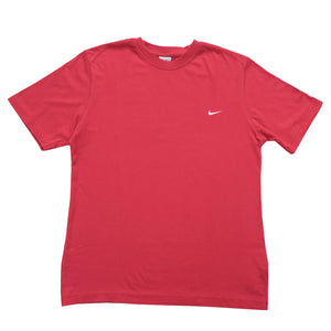 Vintage Nike Embroidered Swoosh T-Shirt - M