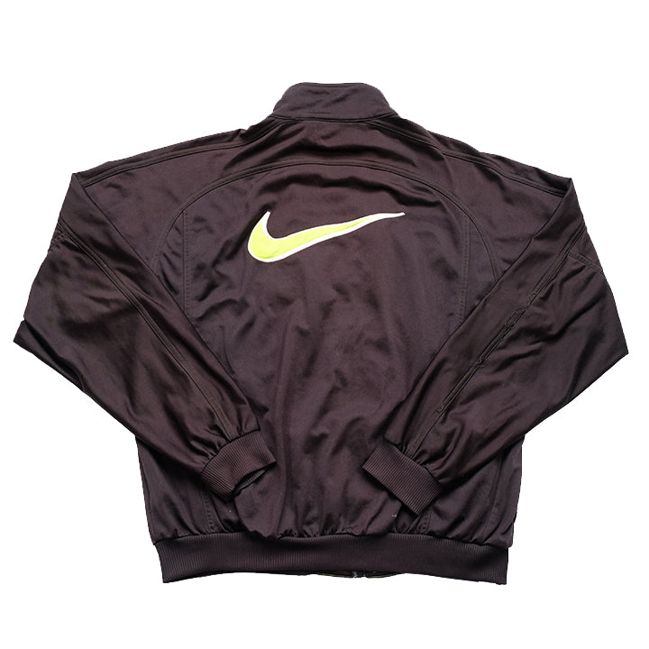 Vintage Nike Big Swoosh Track Jacket - M