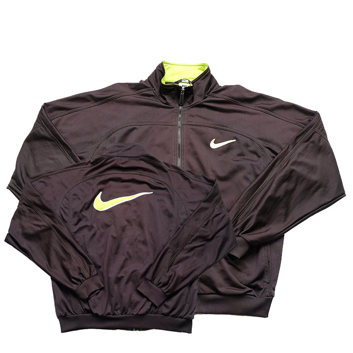 Vintage Nike Big Swoosh Track Jacket - M