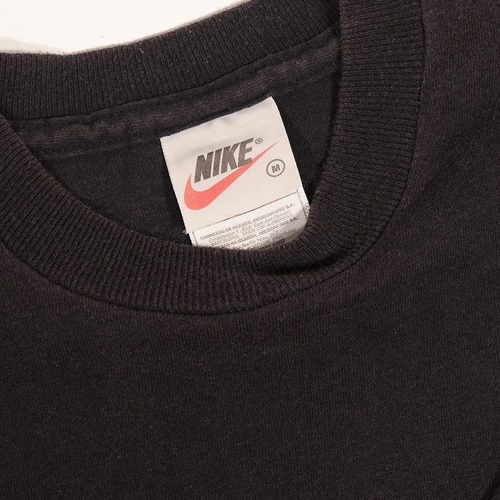 Vintage Rare Nike Big Swoosh Single Stitch T-Shirt - L