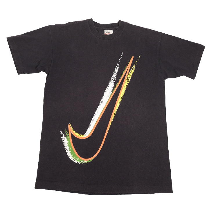 Vintage Rare Nike Big Swoosh Single Stitch T-Shirt - L