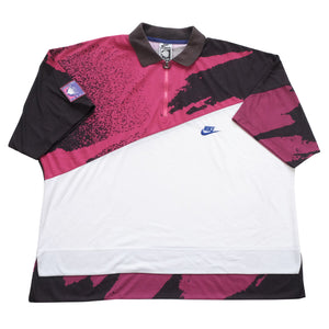 Vintage RARE Nike Challenge Court Andre Agassi Shirt L