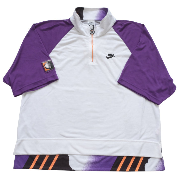 Vintage RARE Nike Challenge Court Andre Agassi Shirt L