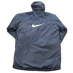 Vintage Nike Big Swoosh Quilted Coat - L