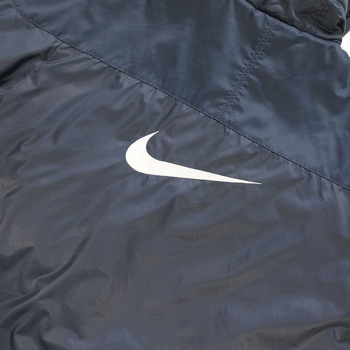 Vintage Nike Big Swoosh Quilted Coat - L
