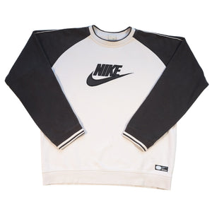 Vintage Nike Embroidered Spell Out Crewneck - M