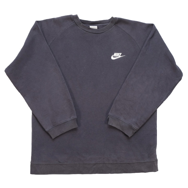 Gray nike on sale crewneck sweatshirt