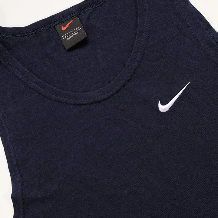 Vintage Nike Embroidered Swoosh Tank Top - S