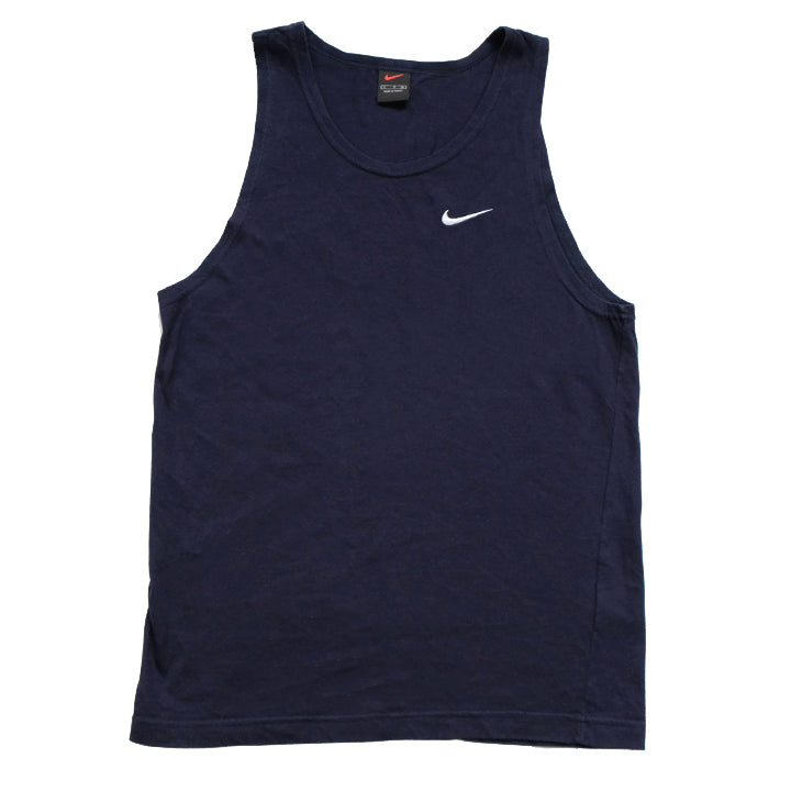 Vintage Nike Embroidered Swoosh Tank Top S