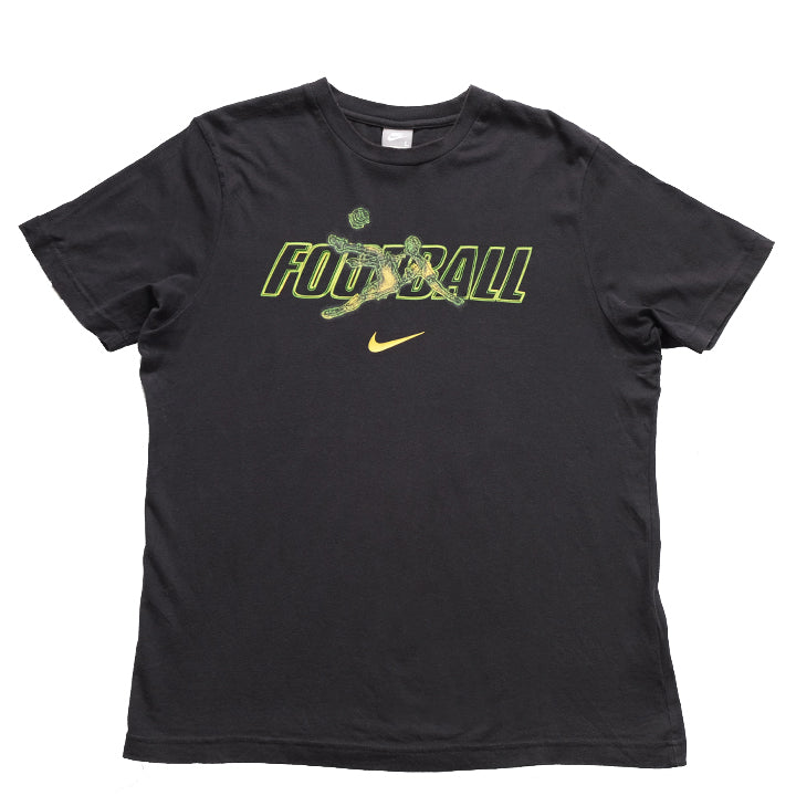 Vintage Nike Football Spell Out T-Shirt - L