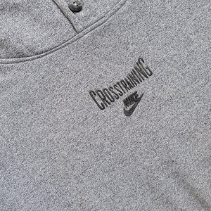 Vintage Nike Crosstraining Spell Out Grey Tag Sweatshirt - XL