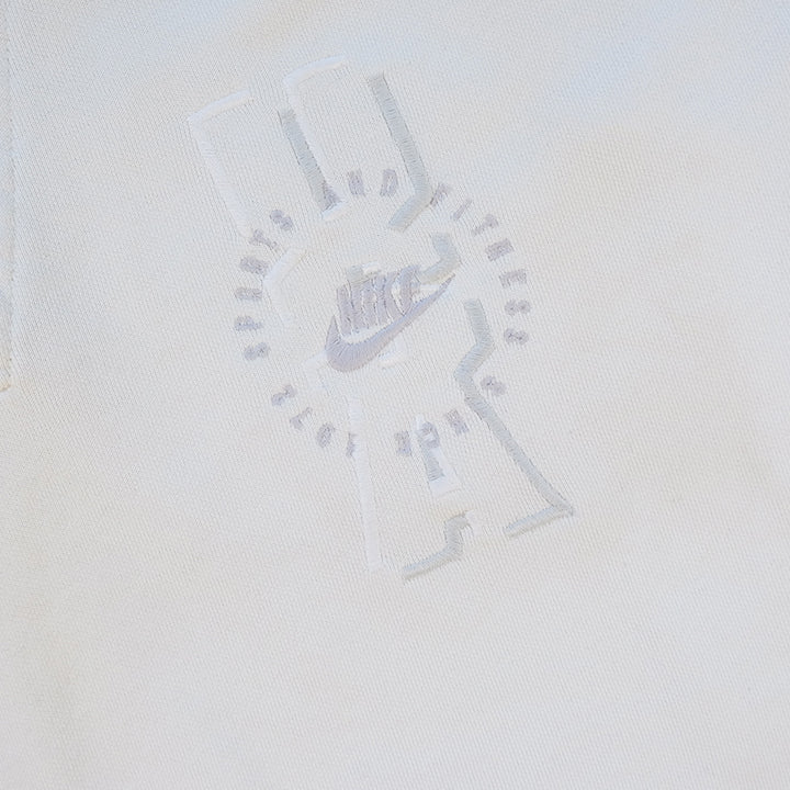 Vintage Nike Grey Tag Short Sleeve Embroidered Logo Sweatshirt - L