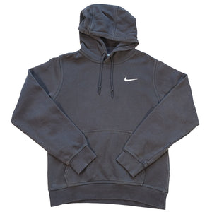 Center chest nike shop swoosh hoodie small logo