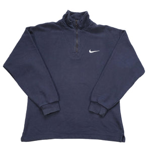 Vintage nike half best sale zip