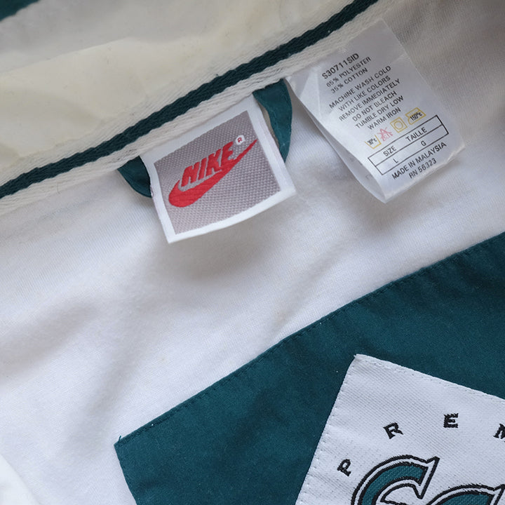 Vintage RARE Nike Supreme Court Embroidered Logo Jacket - L