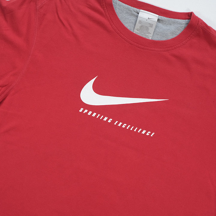 Vintage Nike Swoosh T-Shirt - L
