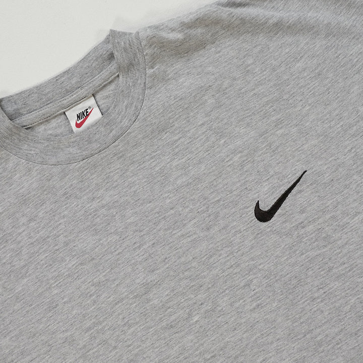 Vintage Nike Embroidered Swoosh T-Shirt - L