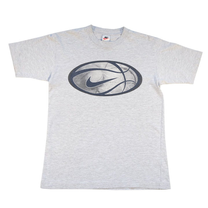 Vintage Nike Big Swoosh Logo T-Shirt - S