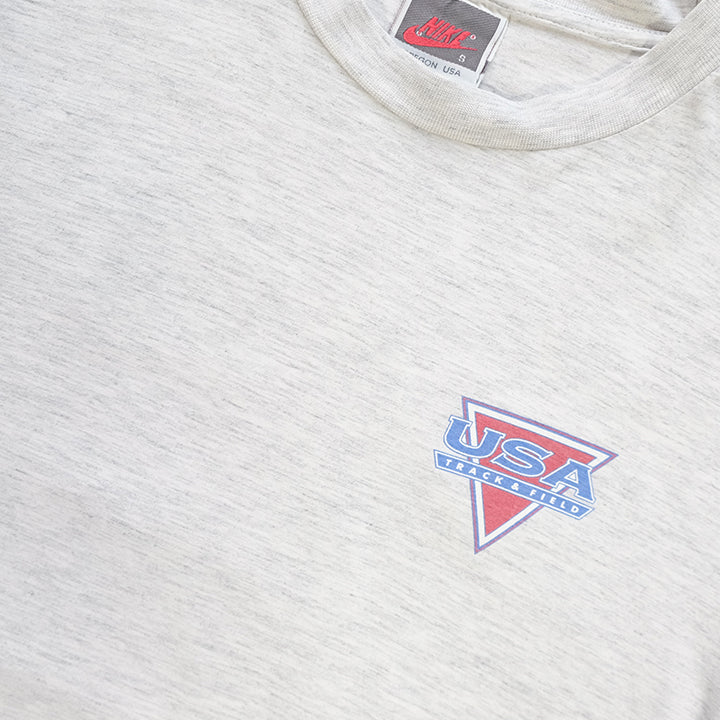 Vintage RARE Nike Track & Field USA T-Shirt - S