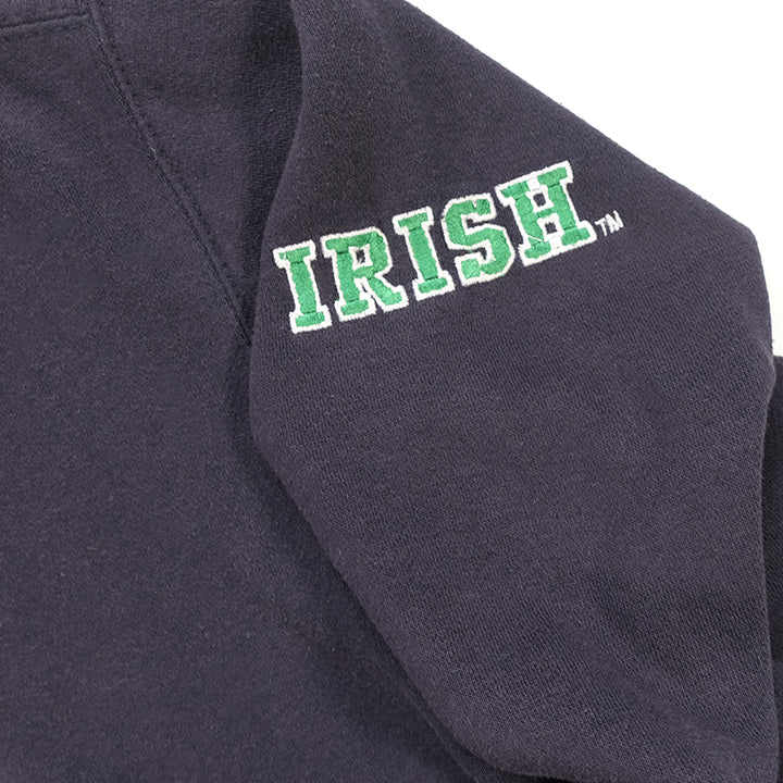 Vintage Notre Dame Fighting Irish Embroidered Sweatshirt - L
