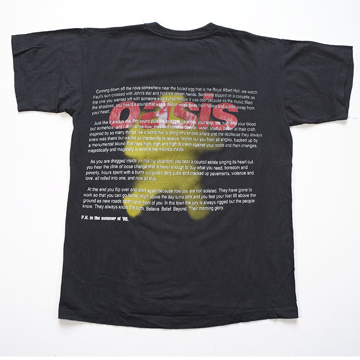 Vintage RARE Oasis (What's The Story) Morning Glory T-Shirt - L