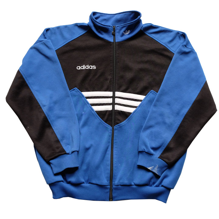 Vintage OG Adidas Stripe Track Jacket - L