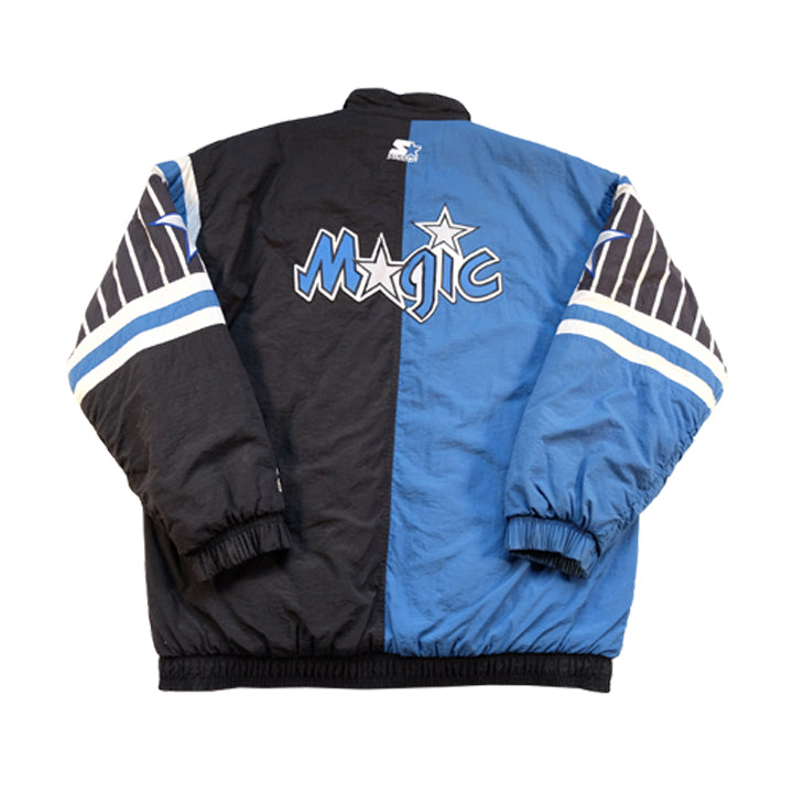 Vintage RARE Starter Orlando Magic Big Embroidered Logo Jacket - XL