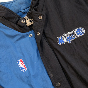 Vintage RARE Starter Orlando Magic Big Embroidered Logo Jacket - XL