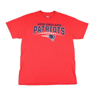 Vintage New England Patriots Spell Out T-Shirt - L