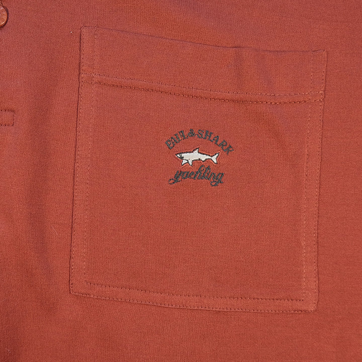 Vintage Paul & Shark Embroidered Logo Made In Italy Polo - L