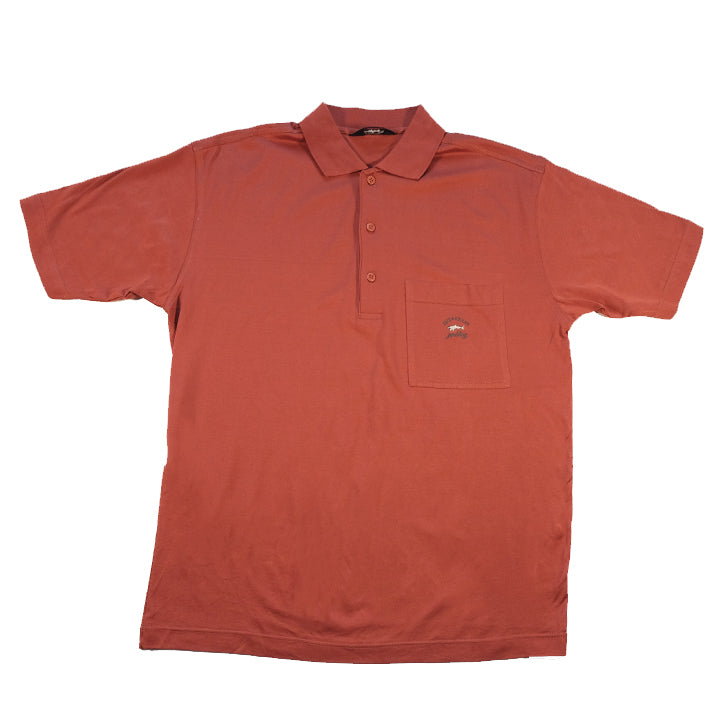 Vintage Paul & Shark Embroidered Logo Made In Italy Polo - L