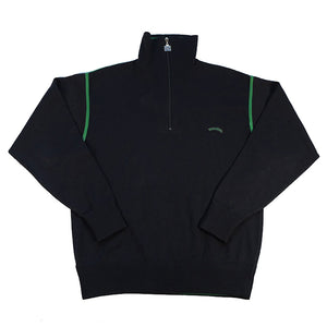 Vintage Paul & Shark Embroidered Logo Quarter Zip - M