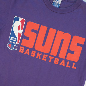 Vintage Phoenix Suns Basketball Spell Out T-Shirt - M