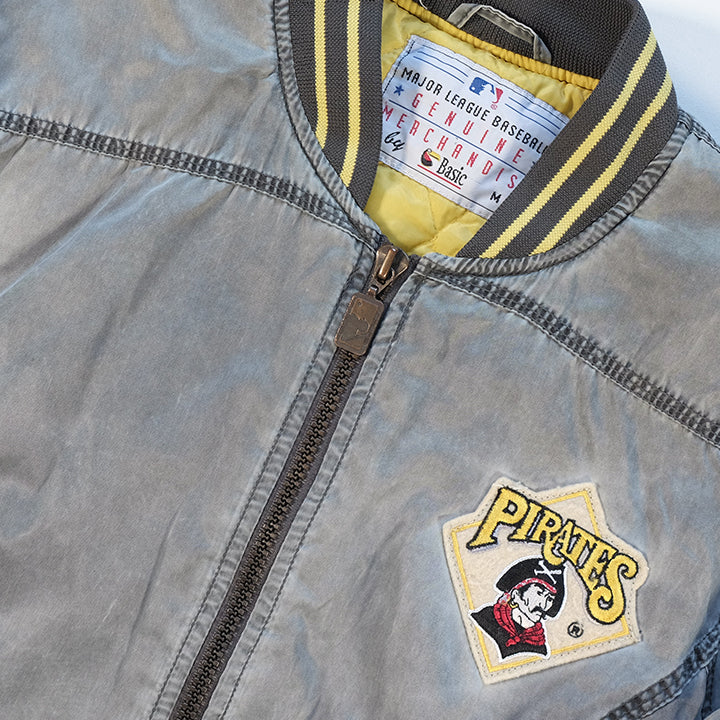 Vintage Pittsburgh Pirates Embroidered Spell Out Jacket - S