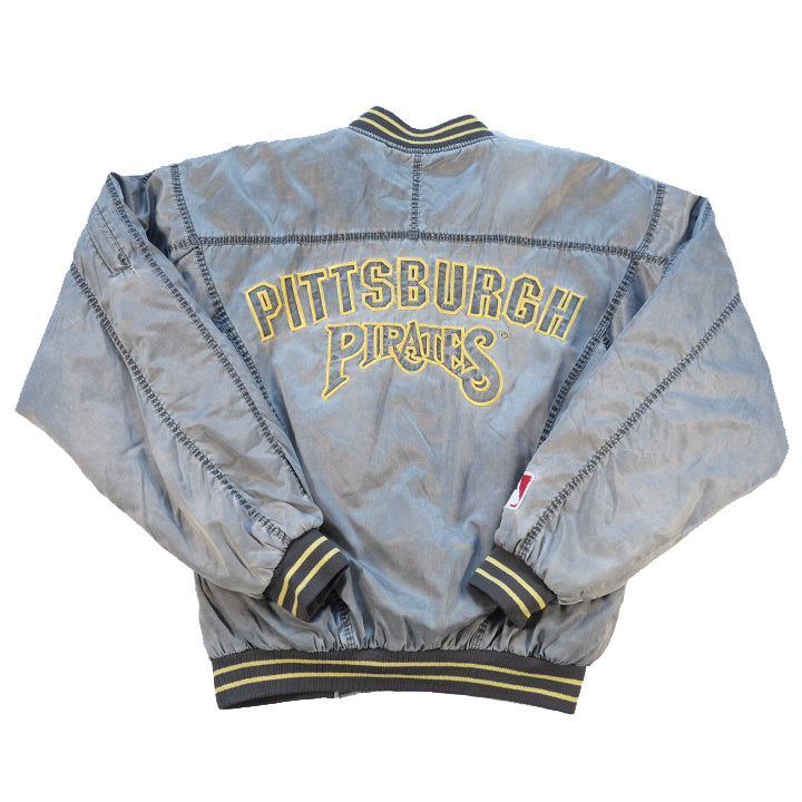 Vintage Pittsburgh Pirates Embroidered Spell Out Jacket - S