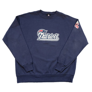 Vintage New England Patriots Logo Crewneck - XL