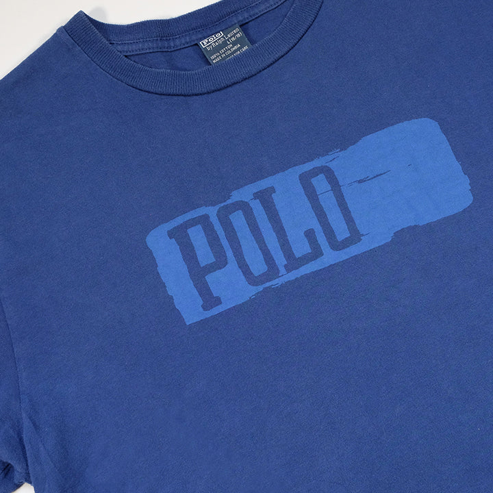 Vintage Polo Ralph Lauren Spell Out T-Shirt - S