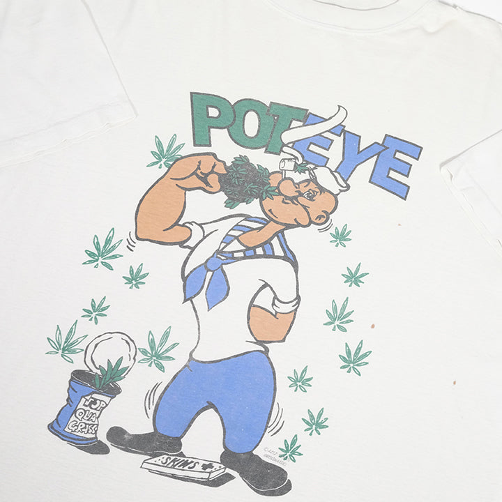 Vintage Rare Poteye Graphic T-Shirt - L/XL
