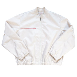 Vintage RARE 90s Prada Logo Windbreaker Made In Italy Jacket - L