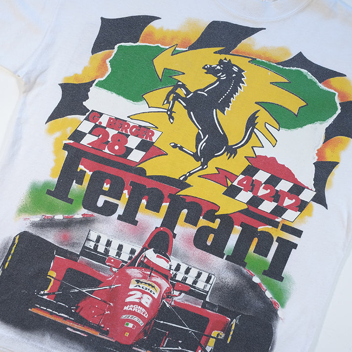 Vintage ferrari t shirt best sale