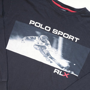 Vintage Rare Polo Sport Ralph Lauren Ski Made In USA Long Sleeve - XXL