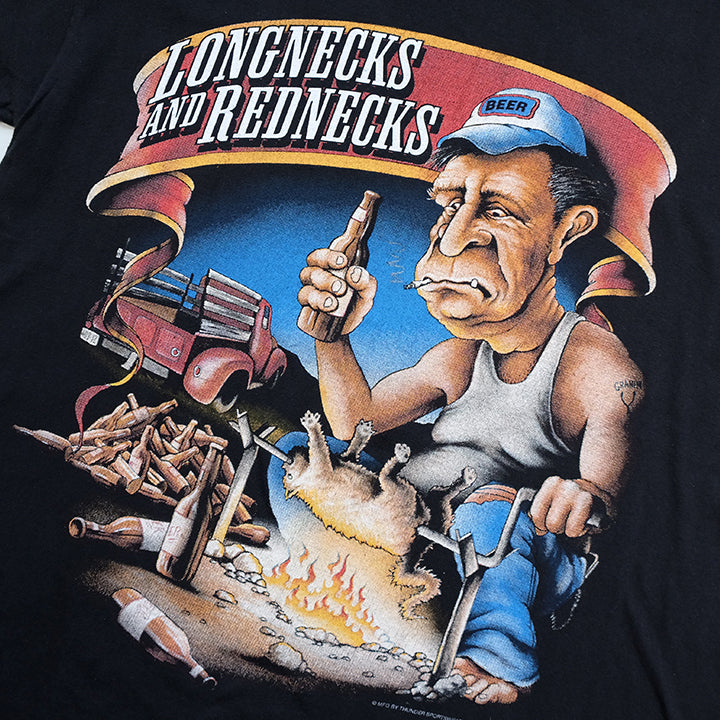 Vintage Rednecks & Longnecks Graphic T-Shirt - M/L