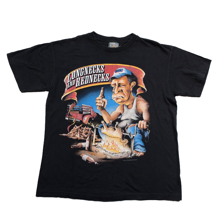 Vintage Rednecks & Longnecks Graphic T-Shirt - M/L
