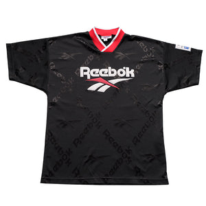 Vintage 1992 Reebok Big Logo All Over Print Top - L