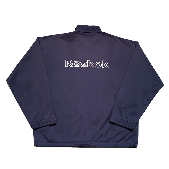 Vintage Reebok Embroidered Logo Track Jacket - L