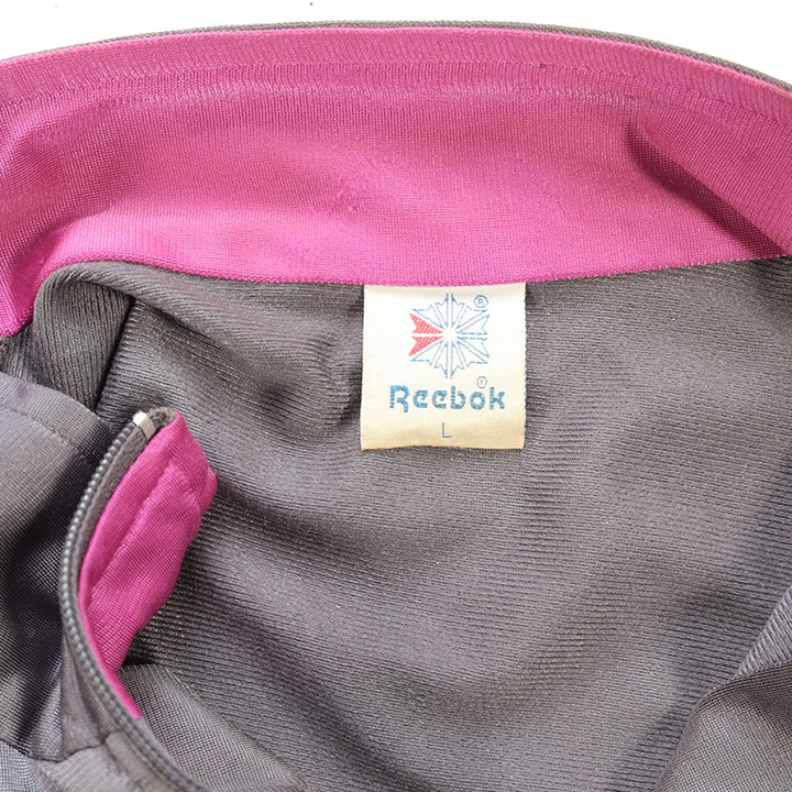 Vintage Reebok Logo Track Jacket - L